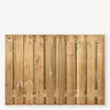 Tuinscherm Garderen grenen groen PEFC product photo