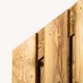 Tuinscherm Garderen vuren groen schuin product photo