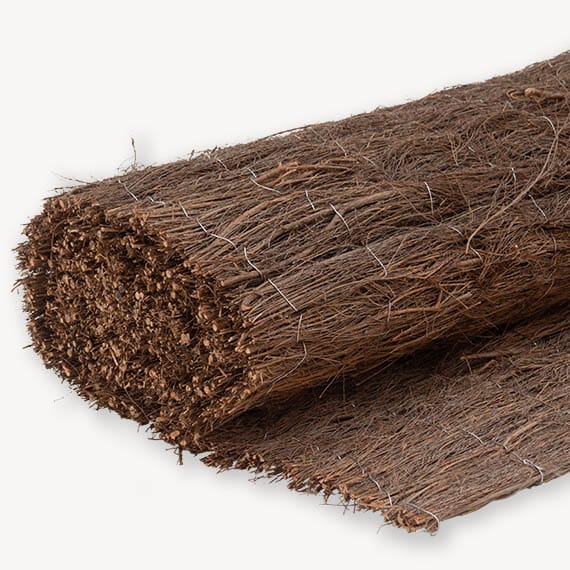 Tuinscherm heidemat grof | Stiho.nl Tuinscherm heidemat grof