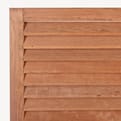 Tuinscherm hardhout Louvre recht product photo