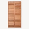 Tuinscherm hardhout Louvre recht product photo
