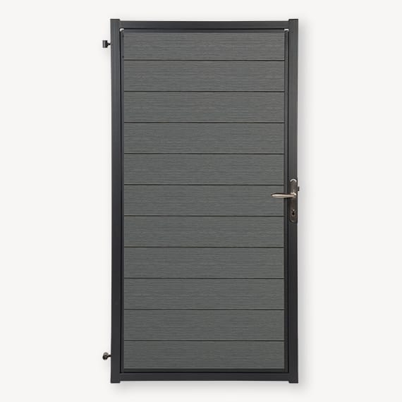 Tuindeur Velufence graphite black | Stiho.nl Tuindeur Velufence graphite black