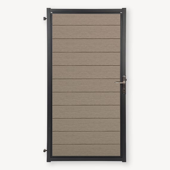 Tuindeur Velufence tropical brown | Stiho.nl Tuindeur Velufence tropical brown