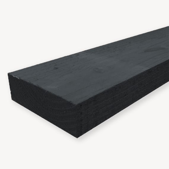 Douglas vers gezaagd zwart 70x150 PEFC