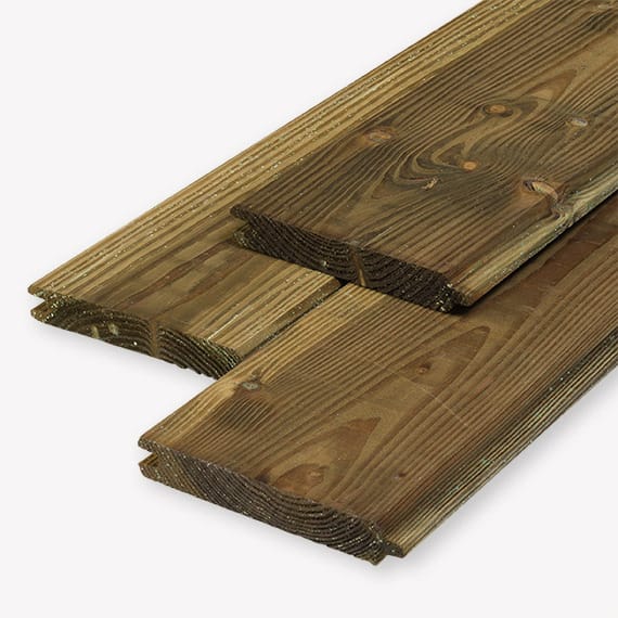 Douglas vellingdeel groen 28x195mm PEFC | Stiho.nl Douglas vellingdeel groen 28x195mm PEFC