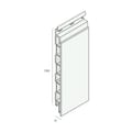 Keralit 2819 sponningdeel 190mm 600cm product photo