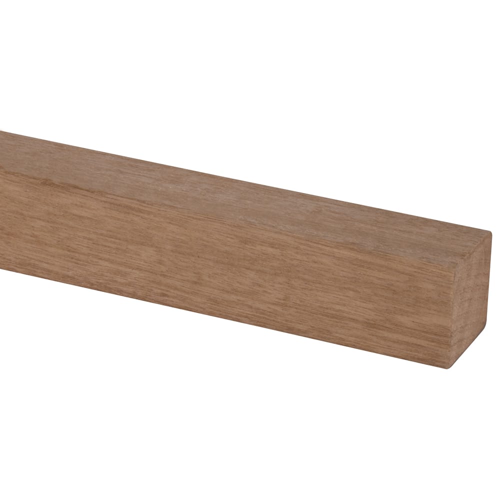 Hardhout geschaafd 44x44mm FSC | Stiho.nl Hardhout geschaafd 44x44mm FSC