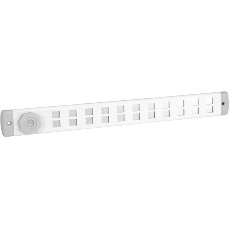 Schuifrooster aluminium Bold Line wit | Stiho.nl Schuifrooster aluminium Bold Line wit