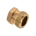 BONFIX eindkoppeling knel messing product photo