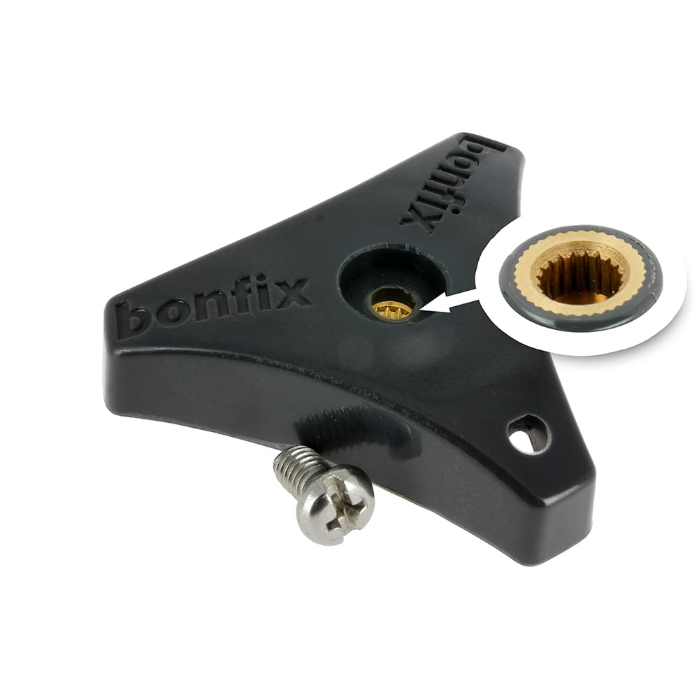 BONFIX knop messing insert | Stiho.nl BONFIX knop messing insert