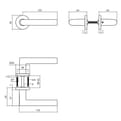 Intersteel deurkruk Broome product photo