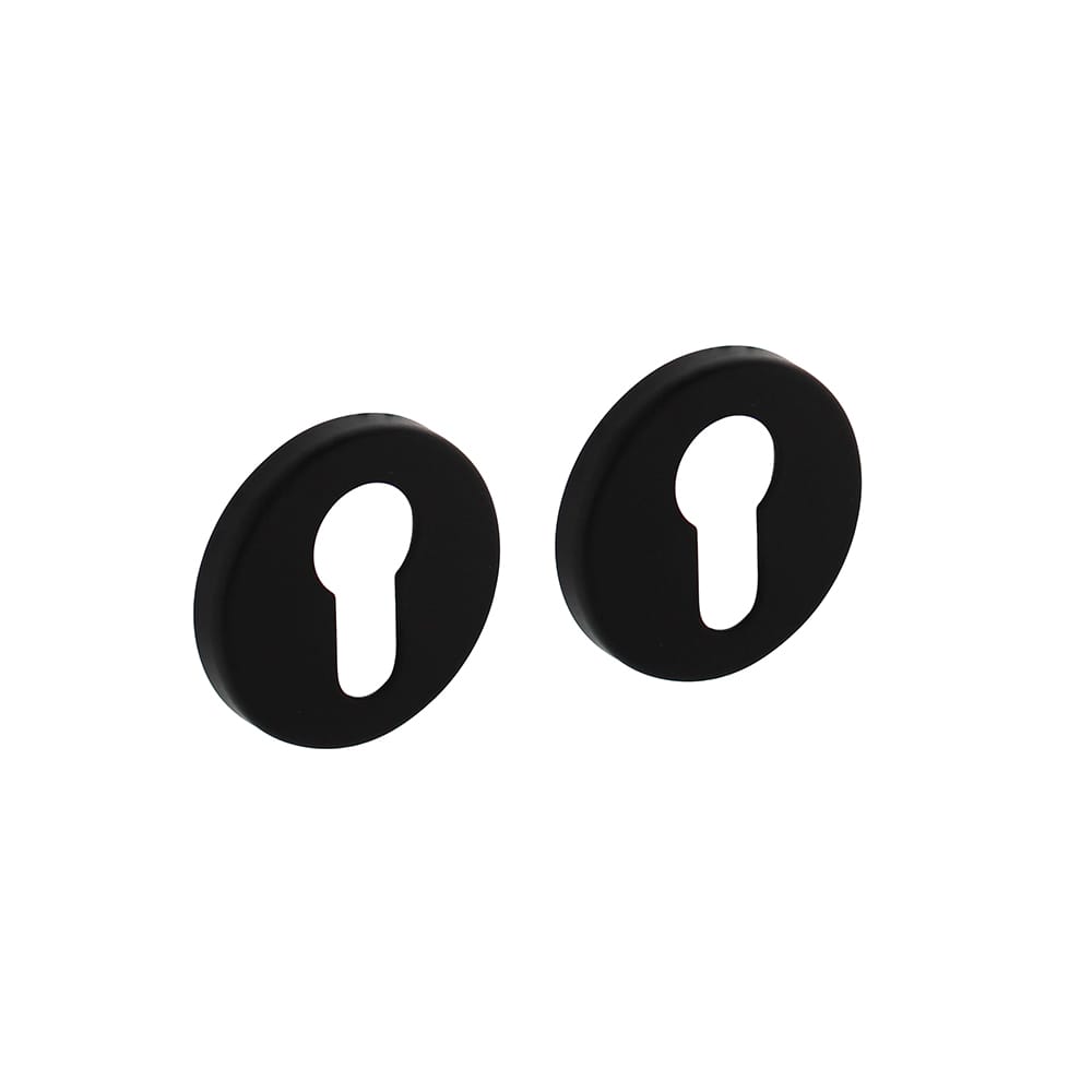 Intersteel rozet PC rond mat zwart | Stiho.nl Intersteel rozet PC rond mat zwart