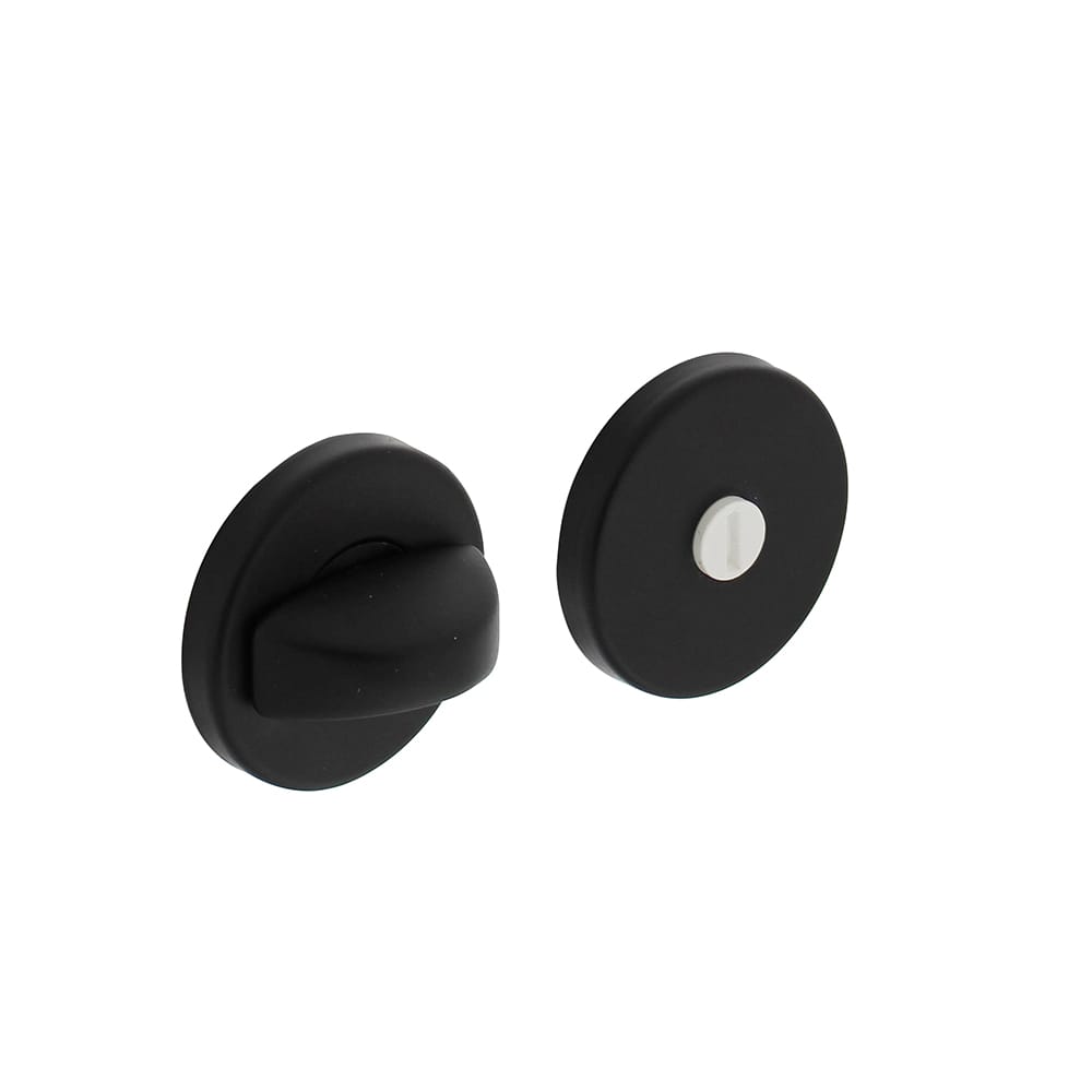 Intersteel rozet WC rond mat zwart
