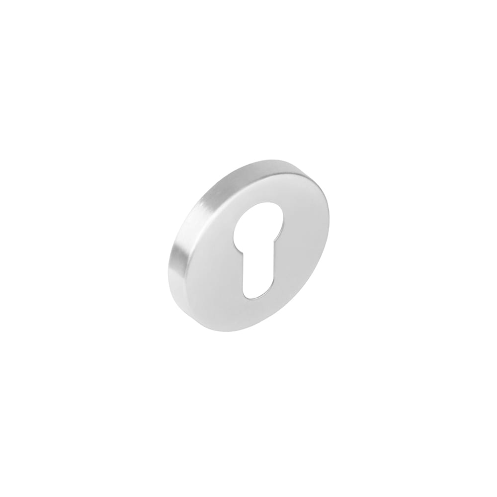 Intersteel rozet PC rond RVS geborsteld | Stiho.nl Intersteel rozet PC rond RVS geborsteld