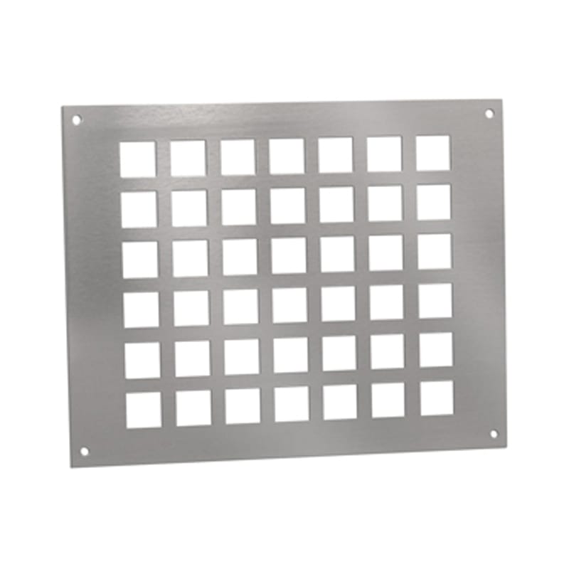 Ventilatieplaat aluminium | Stiho.nl Ventilatieplaat aluminium
