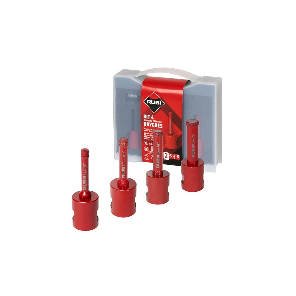 Rubi diamantboorset Drygres premium mini | Stiho.nl Rubi diamantboorset Drygres premium mini