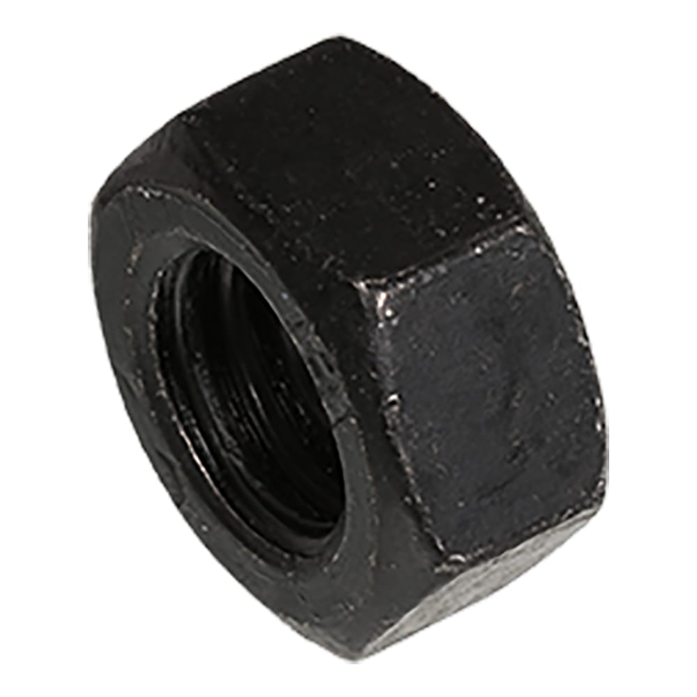 Blackline zeskantmoer zwart