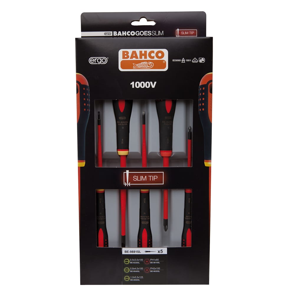 Bahco schroevendraaierset ergo vde | Stiho.nl Bahco schroevendraaierset ergo vde