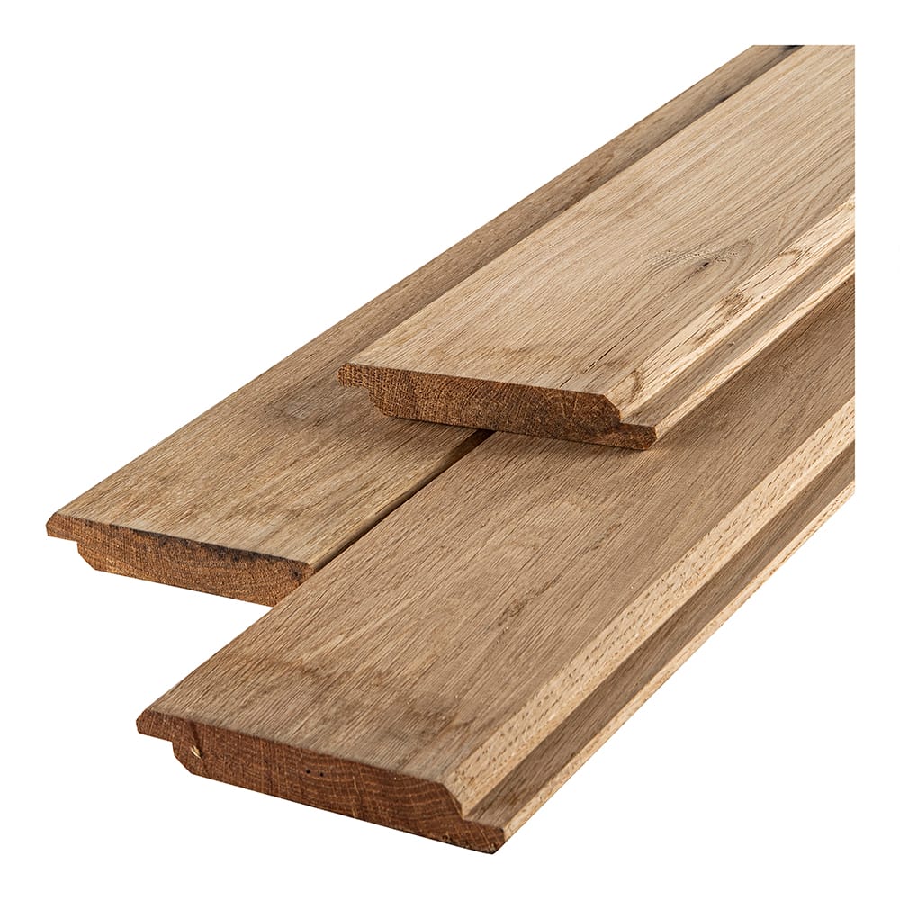 Eiken sponningdeel werkend 18x155+4 FSC | Stiho.nl Eiken sponningdeel werkend 18x155+4 FSC