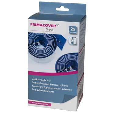 Primacover zipper (rits) 2 stuks