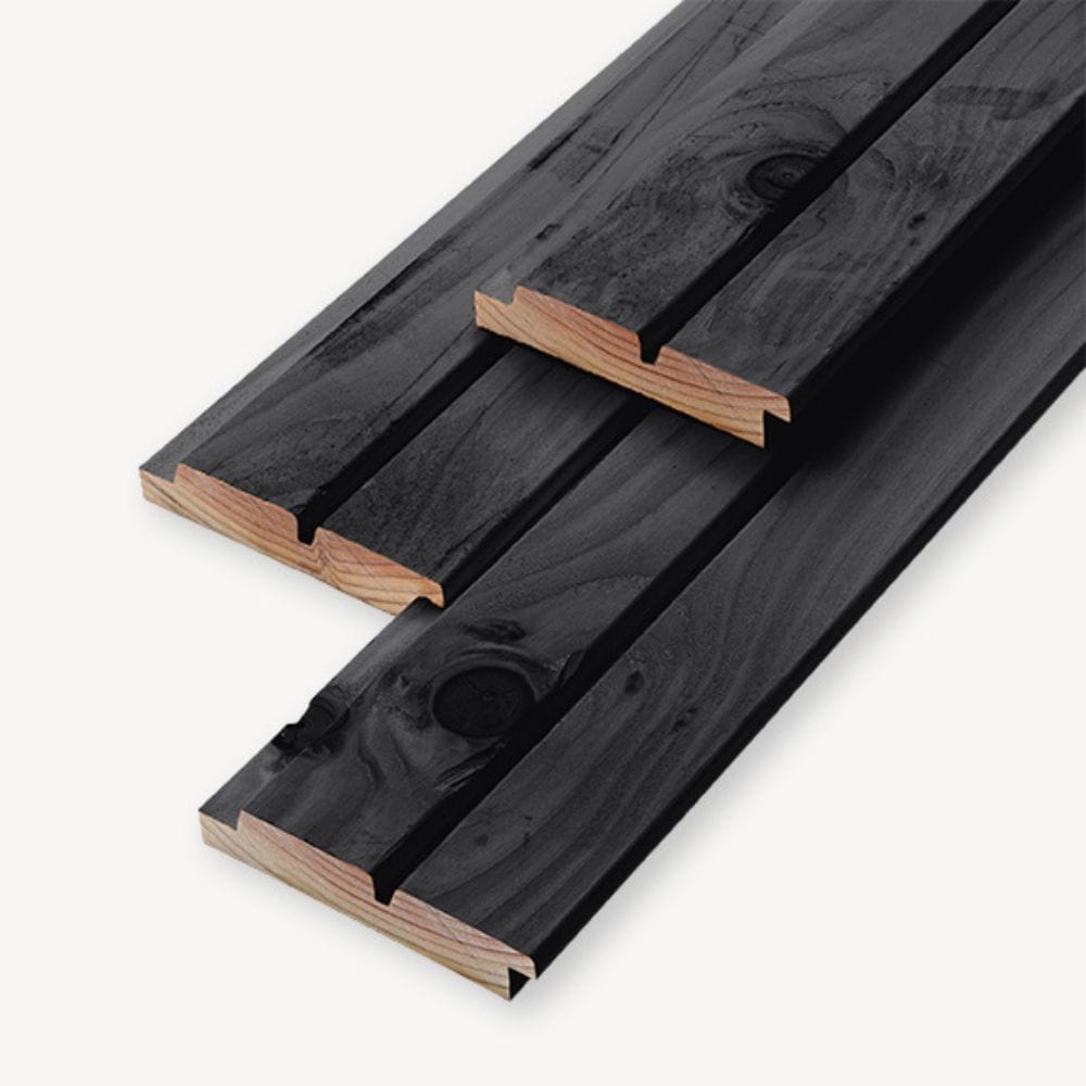 Douglas dubbele rhombus zwart 27x140mm