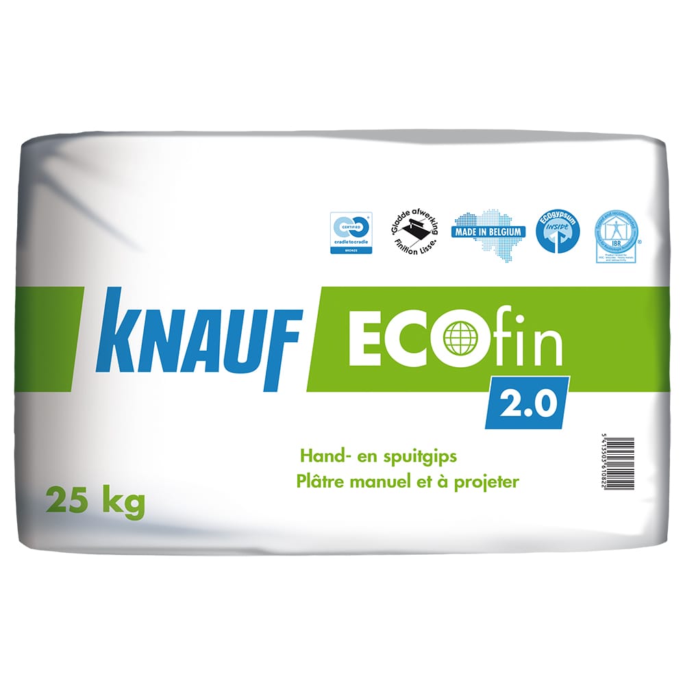 Knauf Ecofin 2.0 hand- en spuitgips