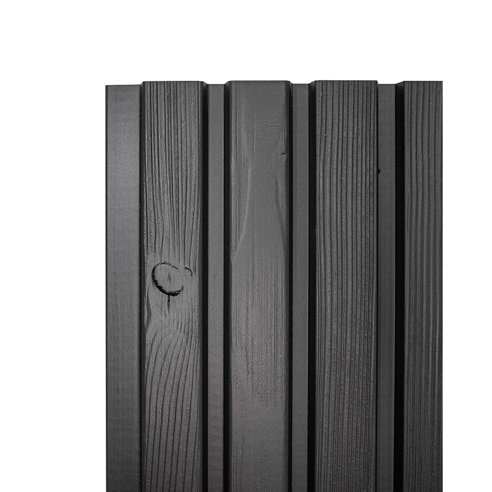 Dumowood triple rhombus RAL9005 20x127+2