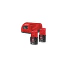 Milwaukee accu en lader M12 product photo