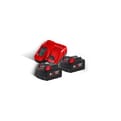 Milwaukee accu en lader M18 product photo