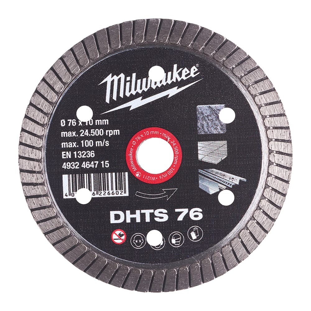 Milwaukee diamantslijpschijf