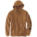 Carhartt hoodie logo Carhartt brown product photo