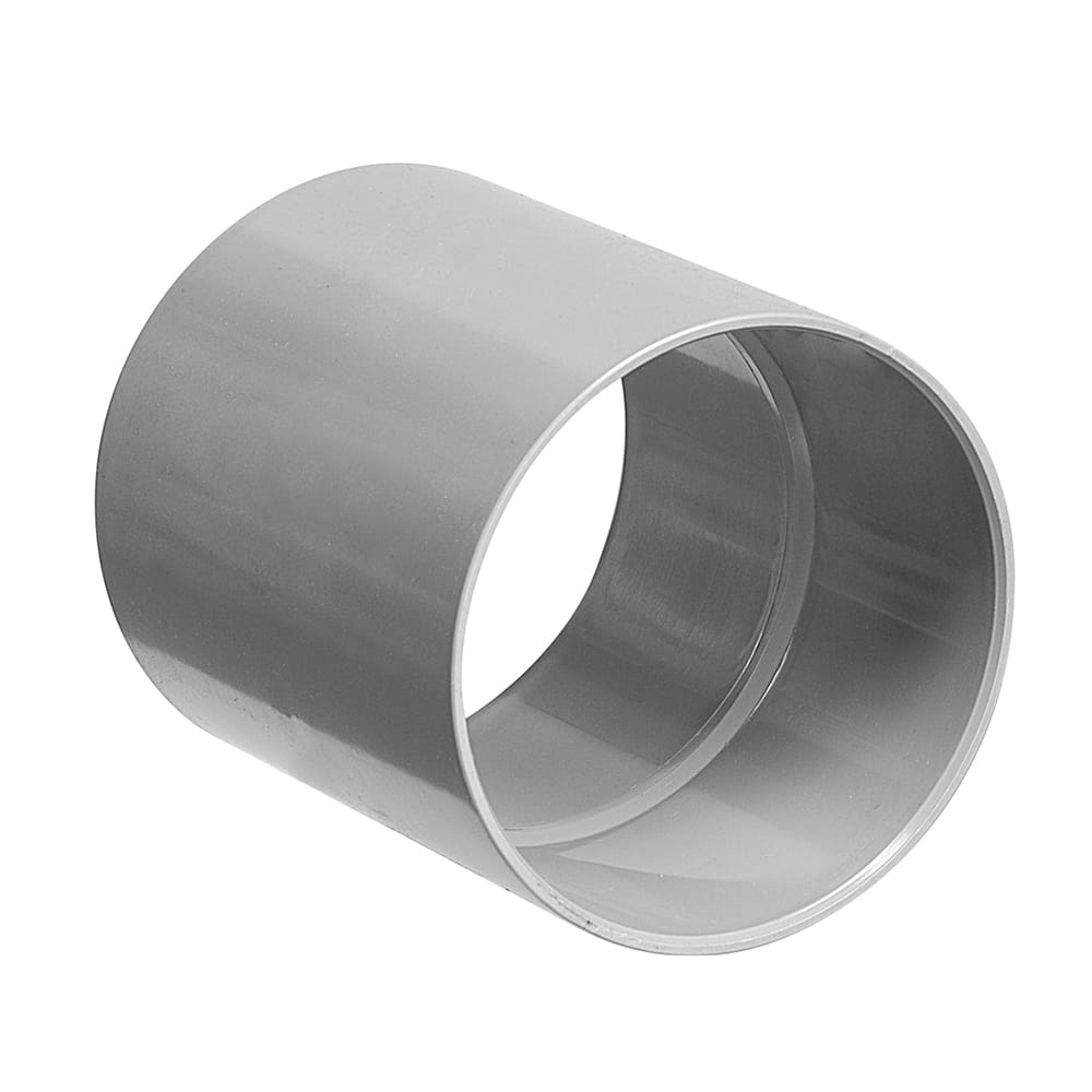 Dubbele lijmmof PVC KOMO