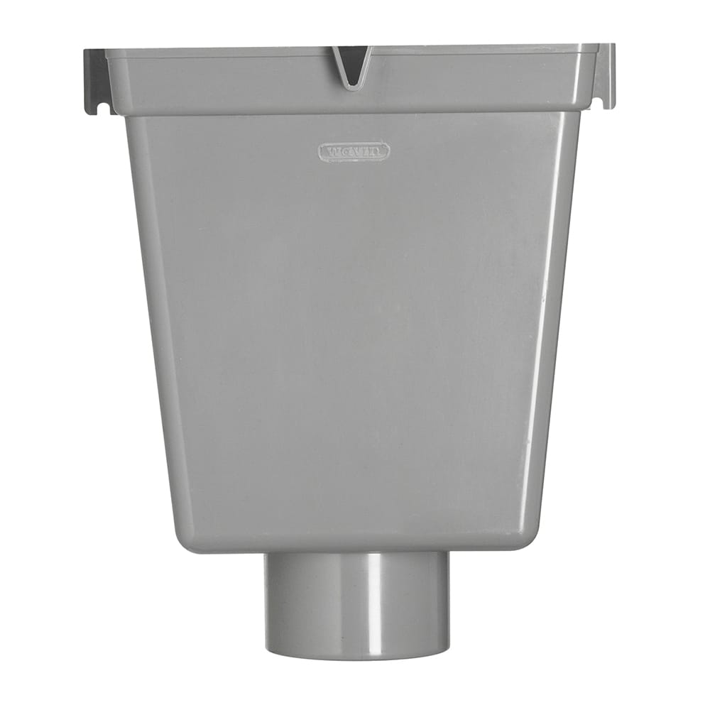 Vergaarbak PVC met overloop | Stiho.nl Vergaarbak PVC met overloop
