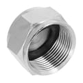 BONFIX eindkoppeling knel messing product photo