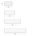 HH geschaafd 4 ronde kanten 45x90mm FSC product photo