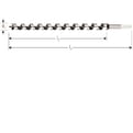 Rotec slangenboor product photo