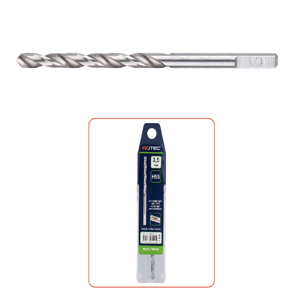 Rotec spiraalboor HSS-G | Stiho.nl Rotec spiraalboor HSS-G