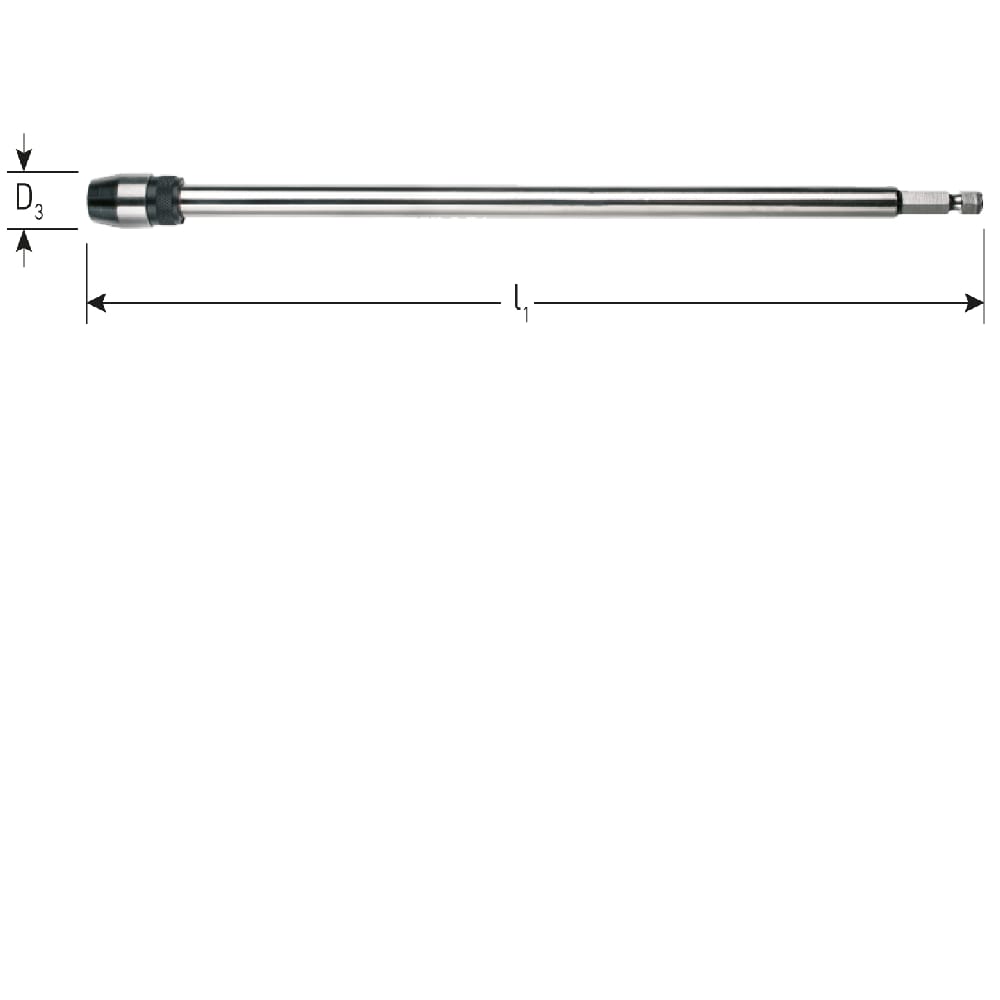 Rotec verlengstuk 6-kant | Stiho.nl Rotec verlengstuk 6-kant
