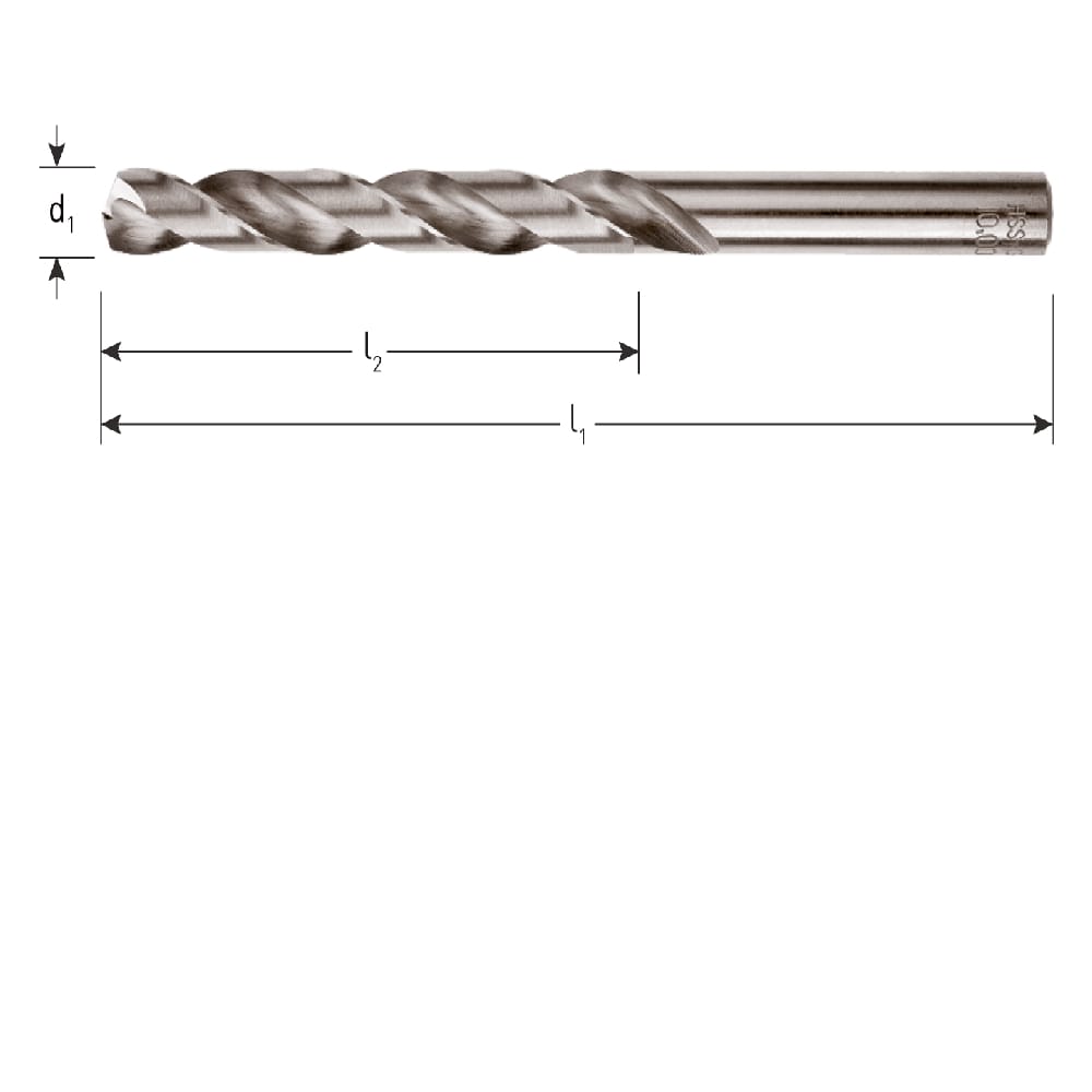 Rotec spiraalboor SILVER-LINE HSS-G | Stiho.nl Rotec spiraalboor SILVER-LINE HSS-G