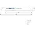 Rotec reciprozaagblad product photo