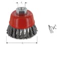 Rotec komborstel getordeerd staaldraad product photo
