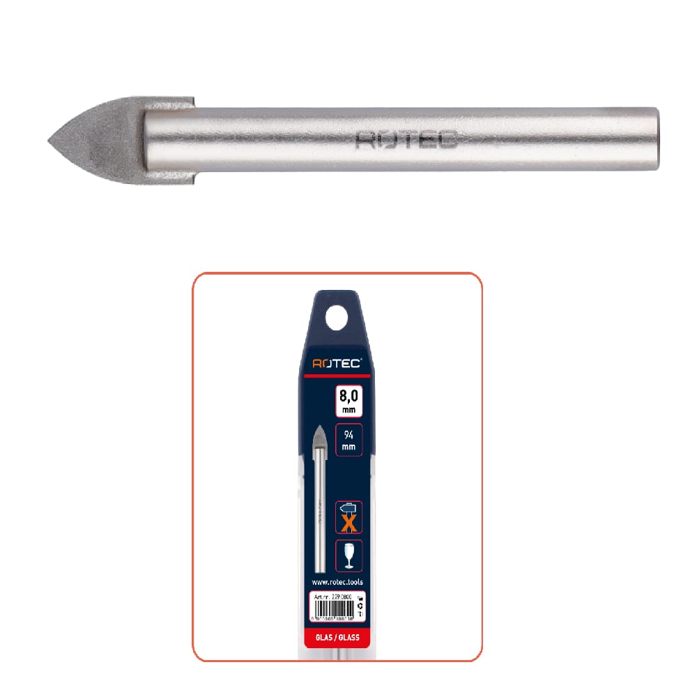 Rotec glasboor
