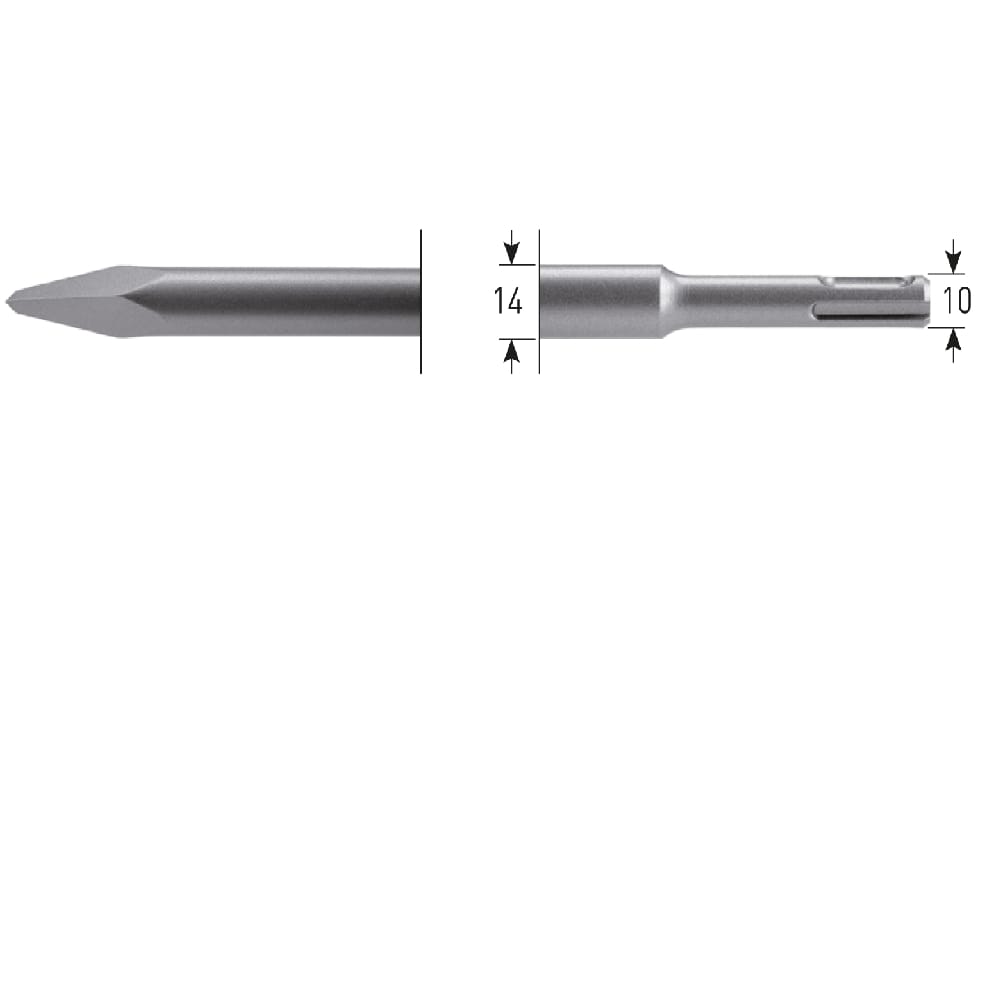 Rotec puntbeitel SDS-plus