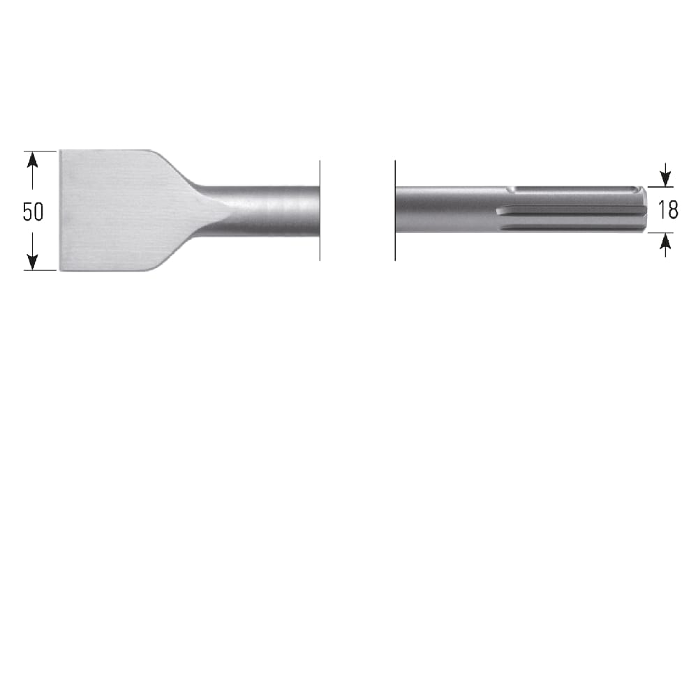 Rotec spadebeitel SDS-max | Stiho.nl Rotec spadebeitel SDS-max