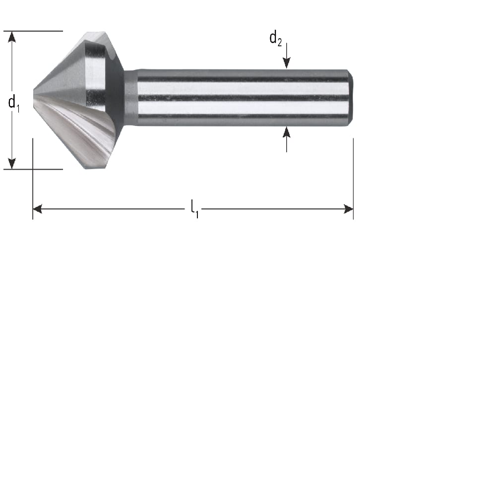 Rotec verzinkfrees 90° HSS-G | Stiho.nl Rotec verzinkfrees 90° HSS-G