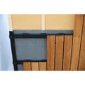 Vuren geschaafd GW zwart 18x45mm FSC product photo